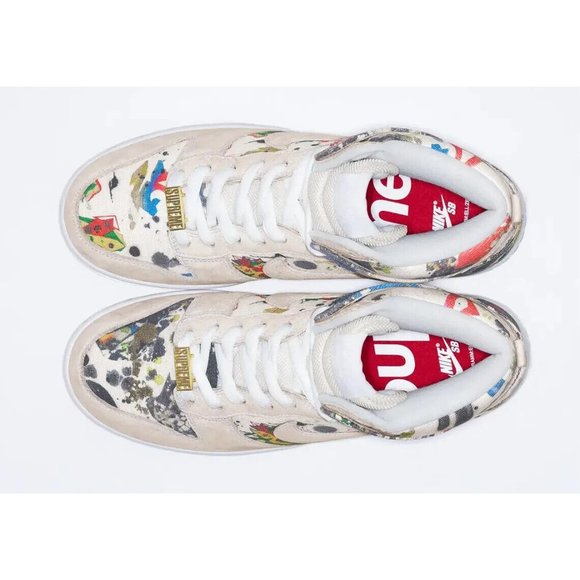 NEW Nike x Supreme SB Dunk High OG QS RAMMELLZEE Men\'s 7 Women\'s 8.5 FD8779-100 main image 10